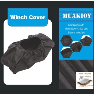 NEW 2 pack Heavy Duty Water-proof Dust-Proof Winch Protection Cover